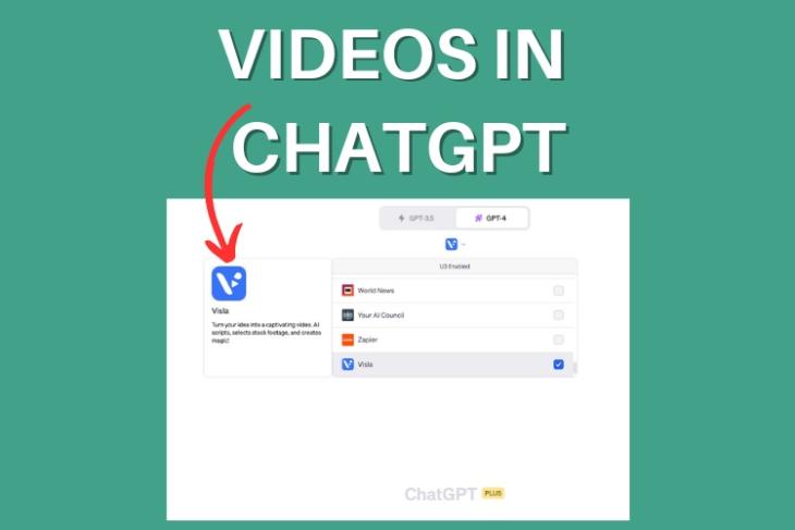 A screenshot teasing videos in ChatGPT