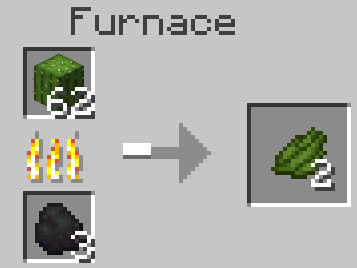 Recette De Fusion De Colorant Vert Dans Minecraft