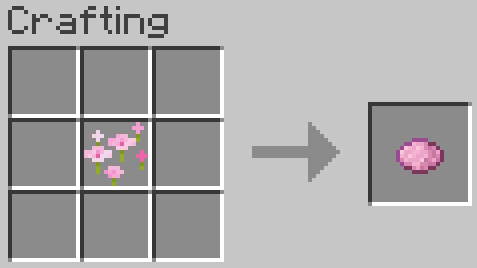 Recette Artisanale De Teinture Rose Dans Minecraft