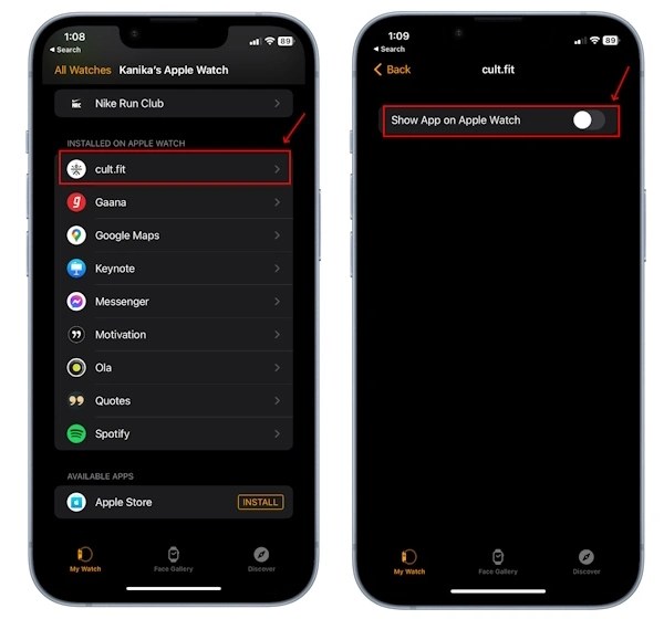 How to Delete Apps on Apple Watch