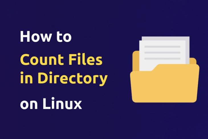 featured image for how to count files in Linux