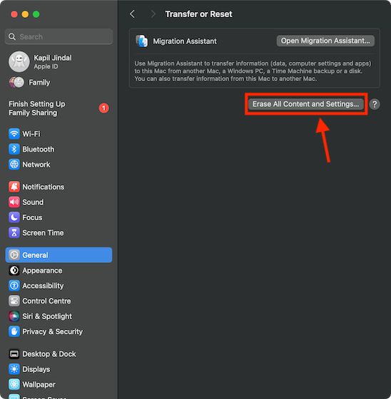 comment reinitialiser son mdp mac