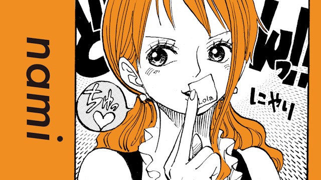 Nami in One Piece manga