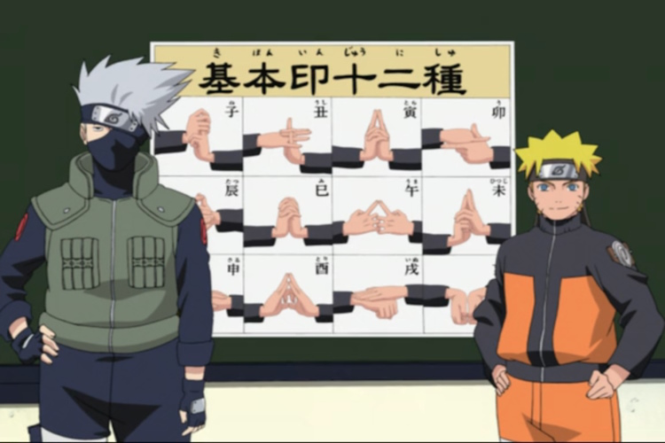 Download Naruto Hokage Shadow Clone Jutsu One Hand Sign Wallpaper
