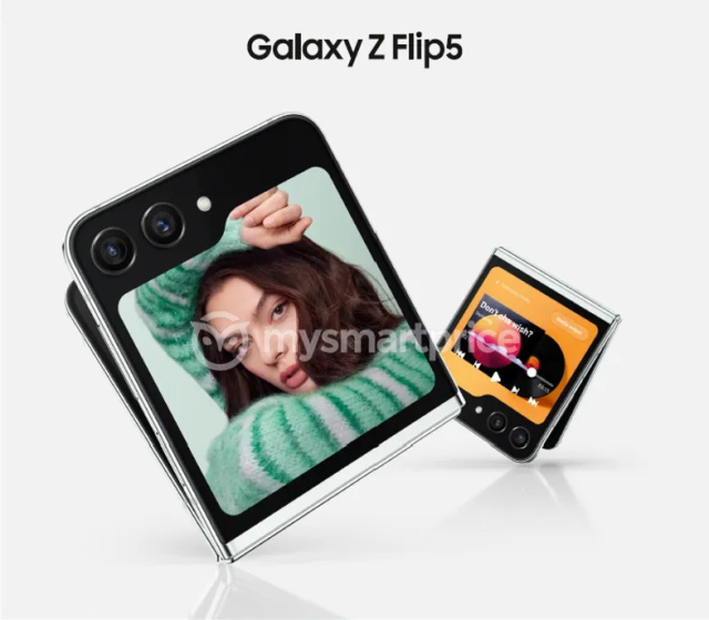 Samsung Galaxy Z Flip 5 render