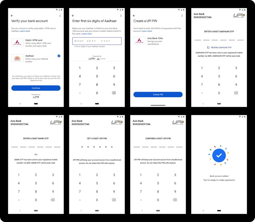 Google Pay erhält jetzt Aadhaar-basierte Authentifizierung