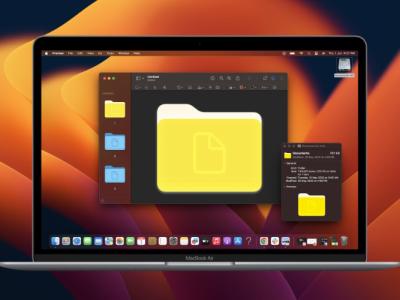 how to change macbook folder icon