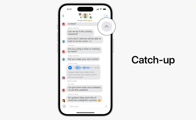new imessage features ios 17