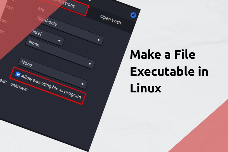 linux find file type executable
