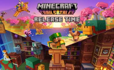 minecraft 1.20 release time image with all the new features