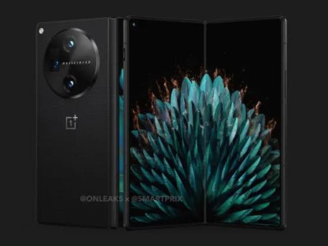 OnePlus V Fold leaked in black