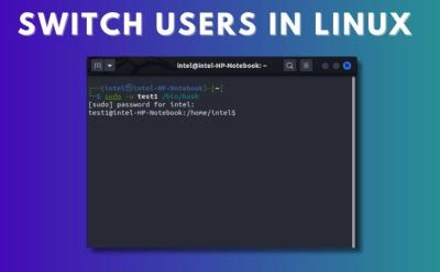 switch users in linux