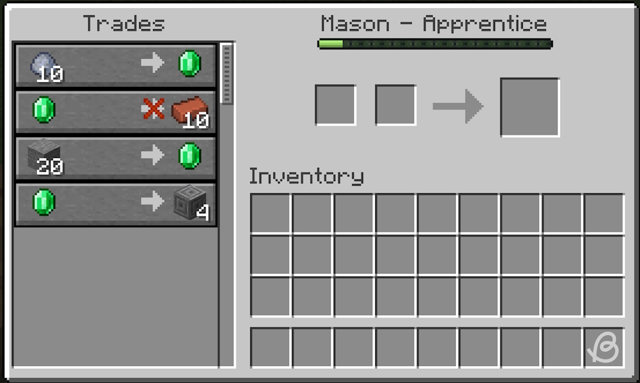 Trades of the apprentice mason