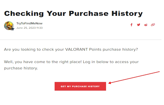 How to See Purchase History in Valorant