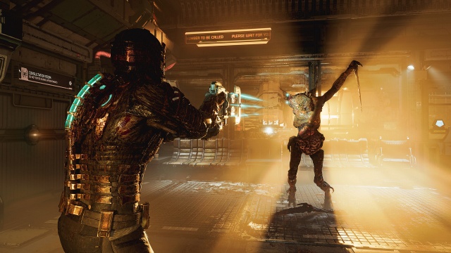 Une Capture D'Écran En Jeu Du Remake De Dead Space 