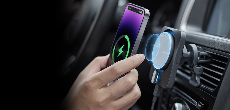 The BEST Magsafe Wireless Car Charger - ESR 15W MagSafe Car