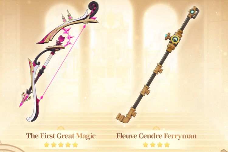 Fontaine new weapons