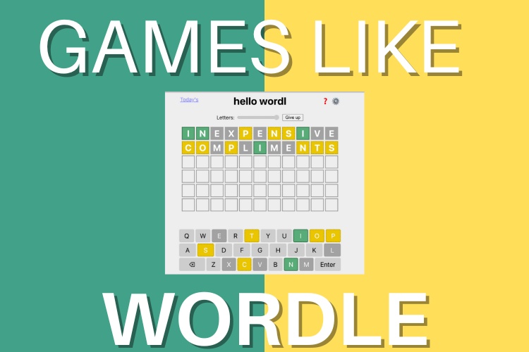 Un'immagine teaser per giochi come Wordle