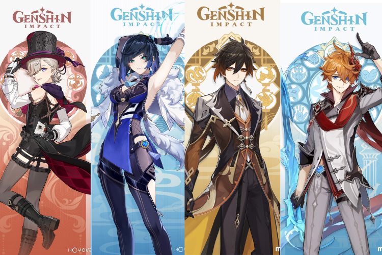 Genshin Impact 4.0+: Todos os personagens com nomes e designs