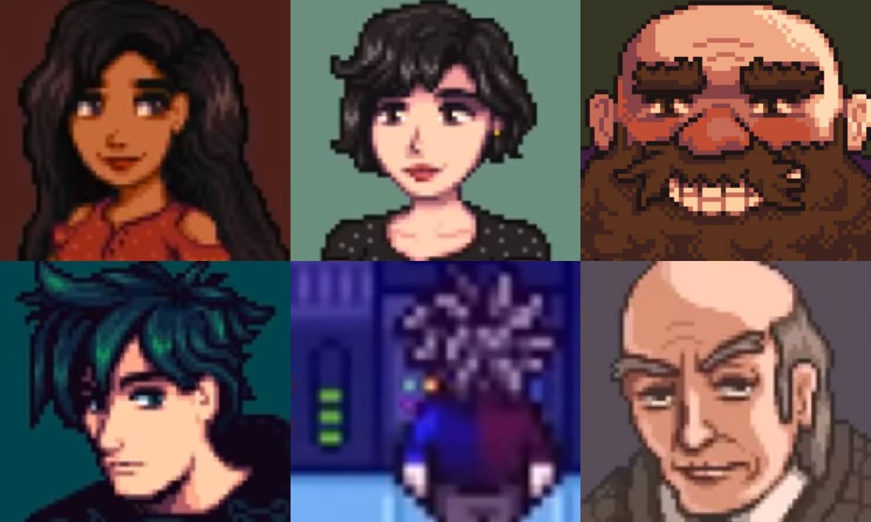 All the main characters known so far in the Haunted Chocolatier