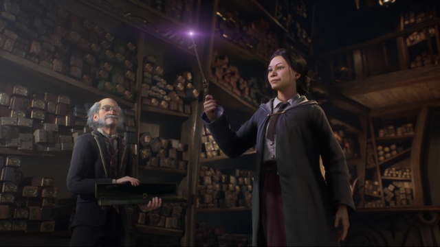 An in-game screenshot of Hogwarts Legacy 