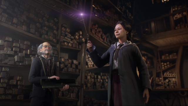 An in-game screenshot of Hogwarts Legacy