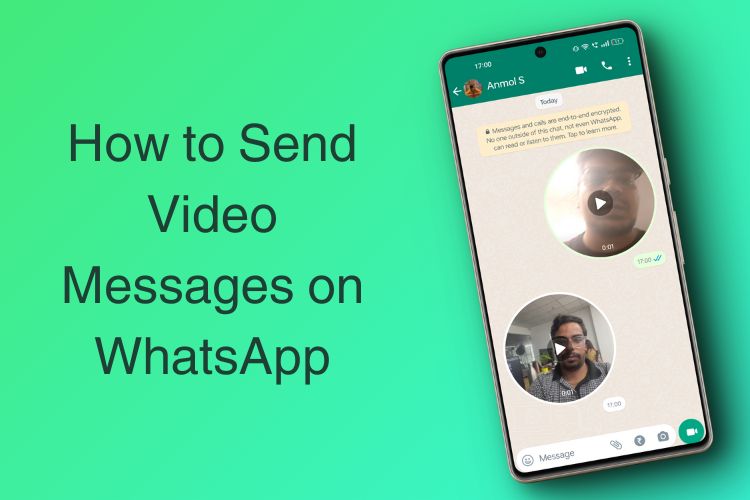 how to send video message on whatsapp on iphone 13 pro max