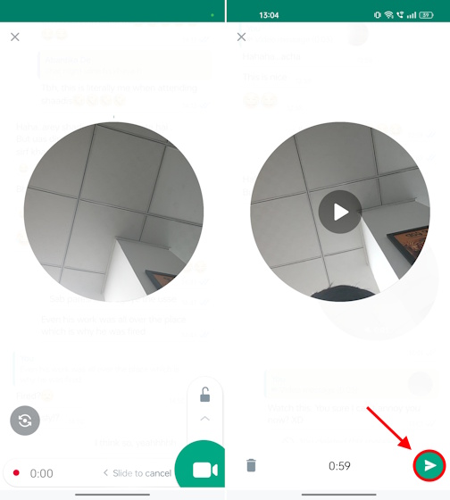 how to send video message on whatsapp new update