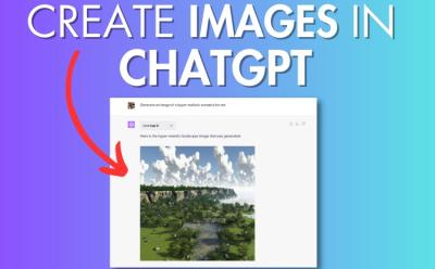 A featured image showing how to create images in ChatGPT