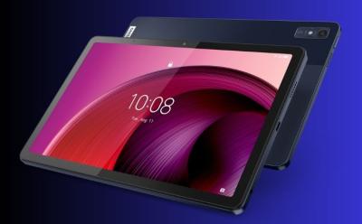 Lenovo Tab M10 5G is depicted in this image