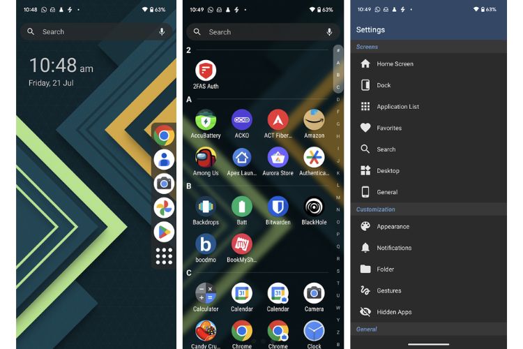 List of Launchers