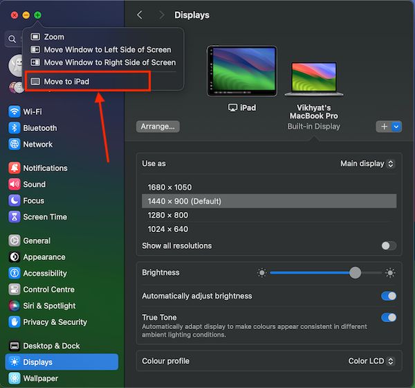 use ipad as a second screen for macbook