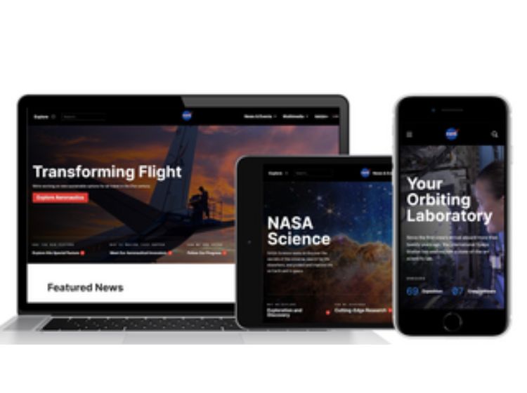 NASA+ streaming service and NASA mobile app