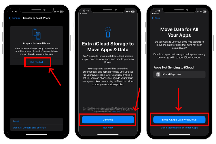 How to TRANSFER your DATA from your OLD iPhone to your NEW iPhone 🍎