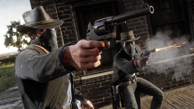 An in-game screenshot of Red Dead Redemption 2 