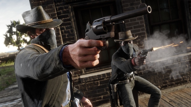 An in-game screenshot of Red Dead Redemption 2