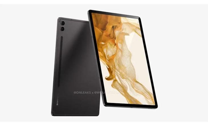 Samsung Galaxy Tab S9 FE+ render