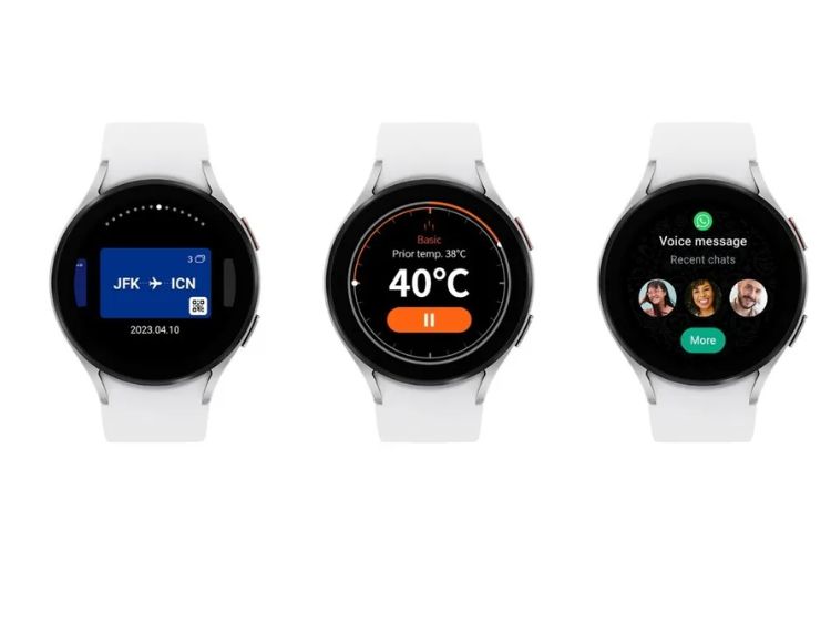 Les Montres Samsung Galaxy Bénéficieront De Trois Nouvelles Applications