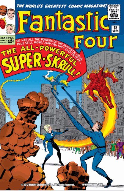 Fantastic Four #18 cover