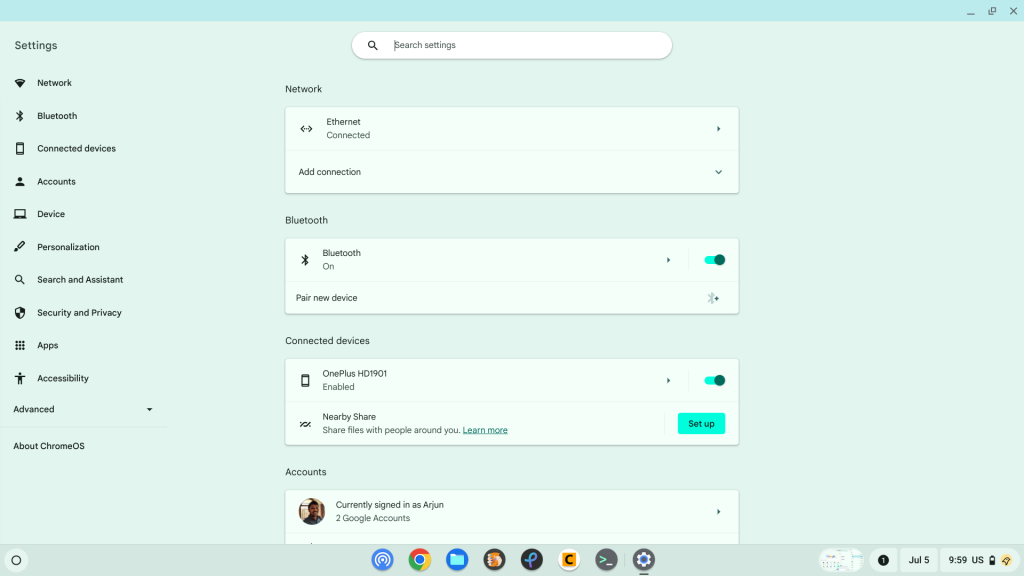 How to Enable Rounded Corners UI in ChromeOS