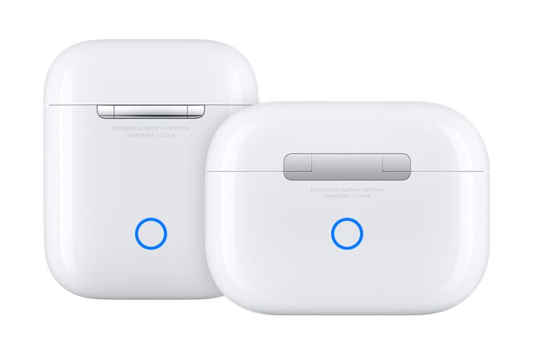 Setup button on AirPods