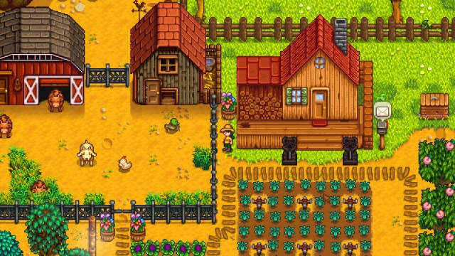 An in-game screenshot of Stardew Valley 