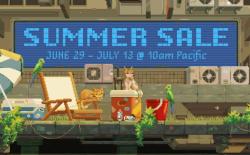 A featured image showing the steam summer sale