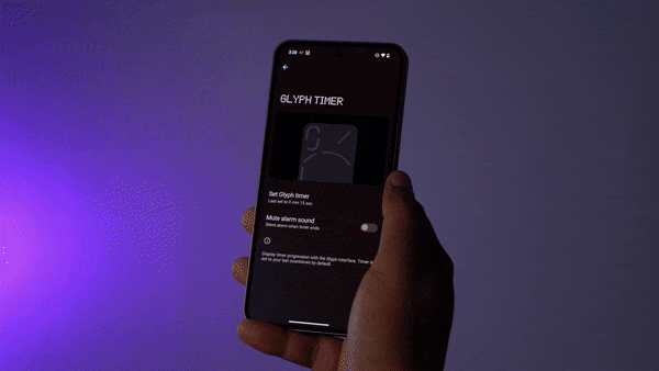nothing phone 2 glyph timer