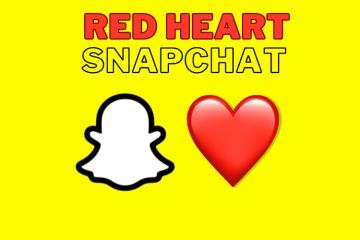 What Does Red Heart Emoji Mean on Snapchat | Beebom