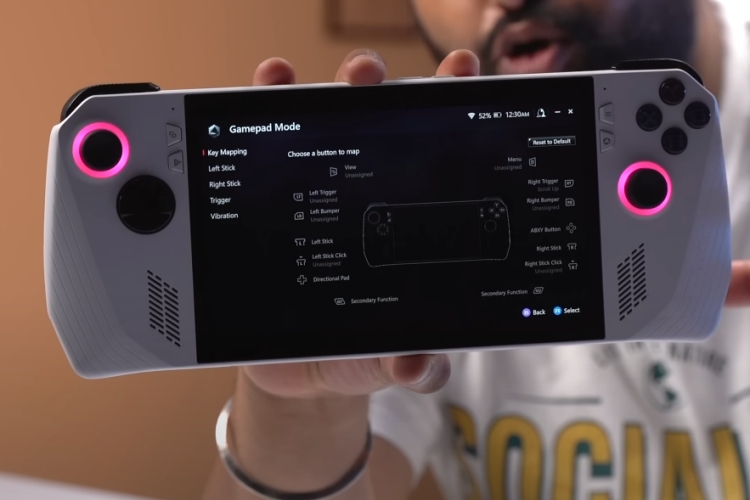 Configure Gamepad Mode on ROG Ally