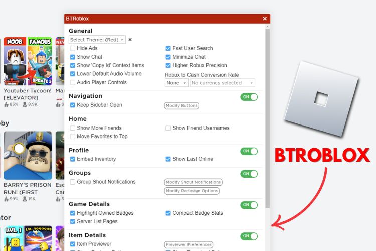 How to Install and Use BTRoblox Extension (2023) Beebom