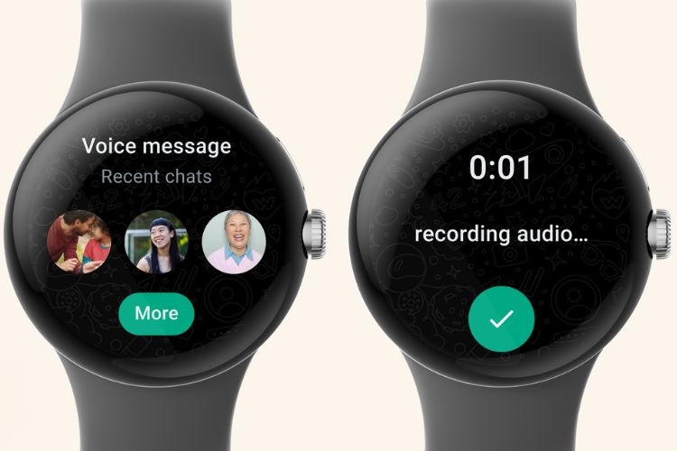 whatsapp on wear os