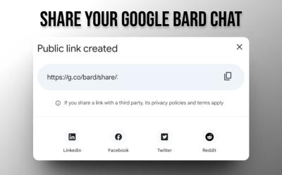 share your google bard chat