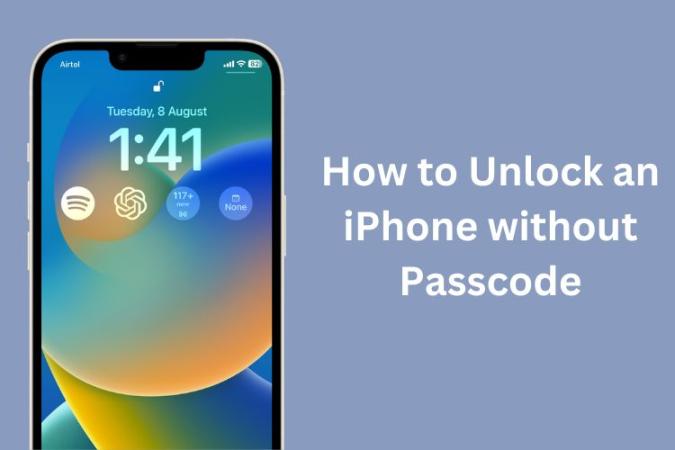 how to unlock iphone 11 without passcode or itunes